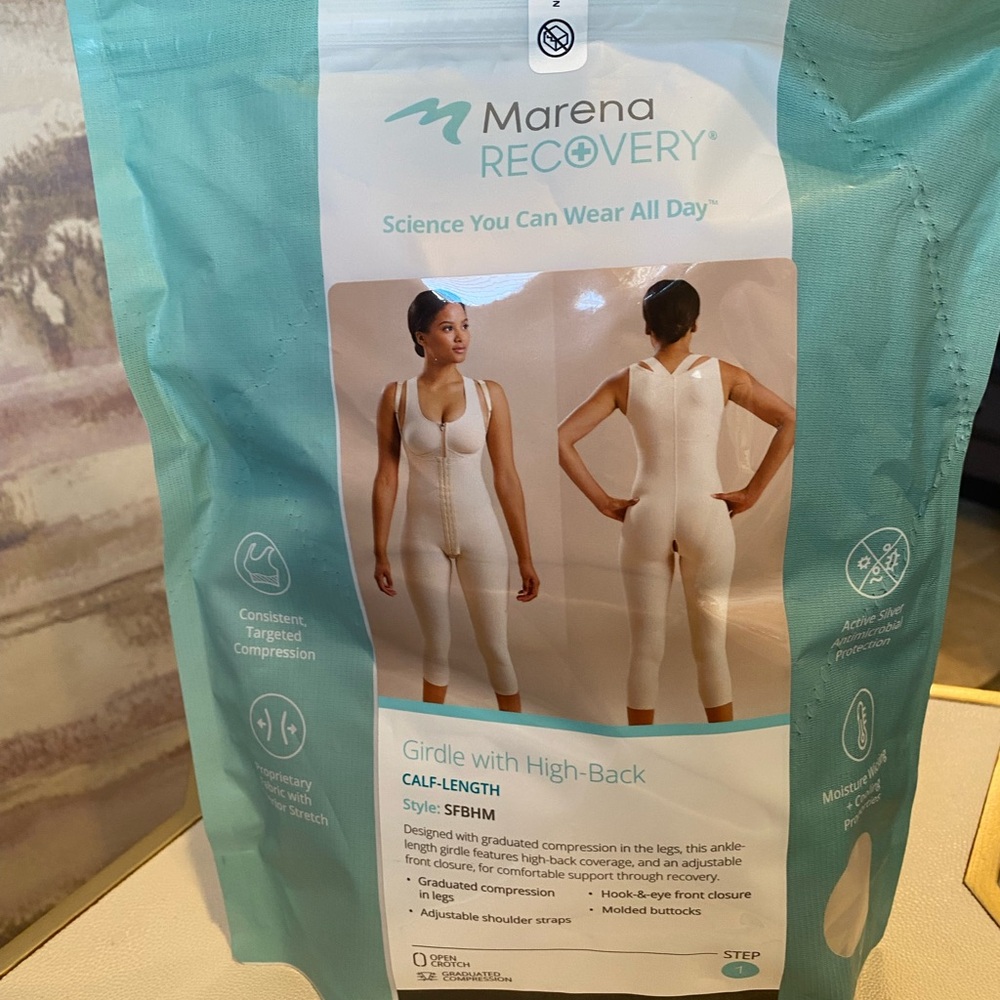 Marena Recovery Girdle with High-Back Calf-length - Picture 6 of 8